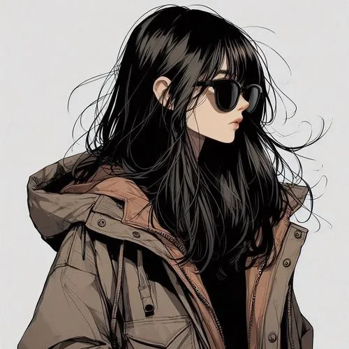 Avatar dễ thương đeo kính tròn mang cảm giác gần gũi.