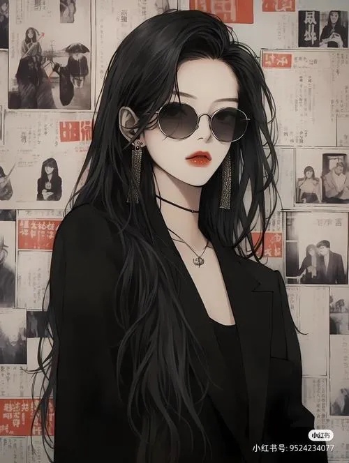 Avatar dễ thương nữ cá tính cùng kẹp tóc nhỏ.