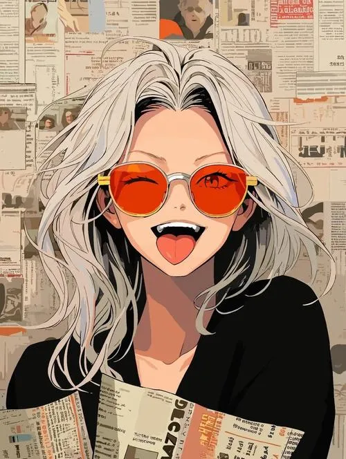 Ảnh avatar ngầu kết hợp dễ thương và lạnh, cận mặt.