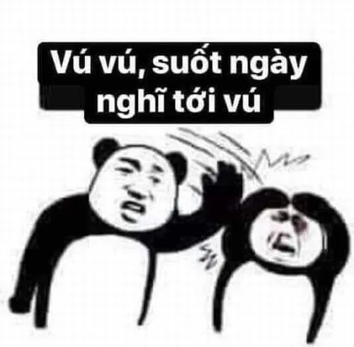 Meme chế meme dâm hài hước tục nhưng mang tính giải trí