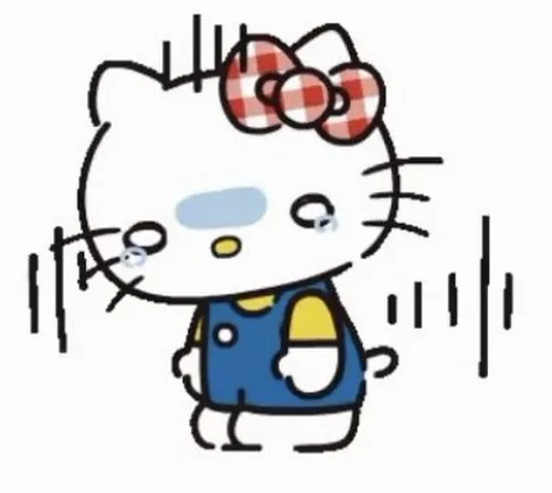 Hello Kitty khóc khi hình tượng trẻ thơ cũng chất chứa muộn phiền.