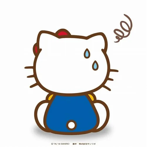 Mèo hồng u sầu ngồi bên Mimmy, nhìn xa xăm đầy trống trải.