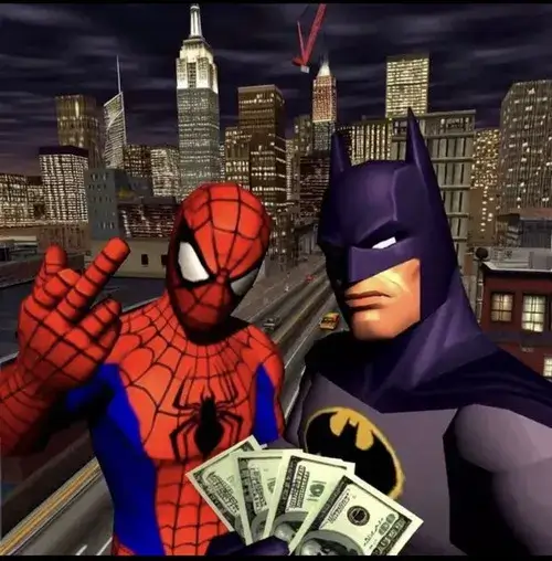 10 Hình meme hài Người dơi đứng bất động cùng bờ vai bất động