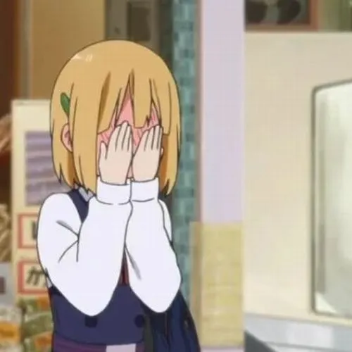 1 Khoảnh khắc anime che mặt khi ngại khiến ai cũng thấy mình trong đó