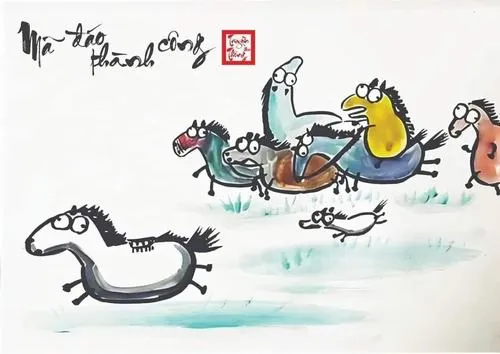 43 Ảnh hài mã đáo thành công