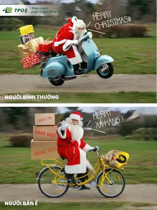 Ảnh chế Noel vui nhộn ghi lại tình huống dở khóc dở cười