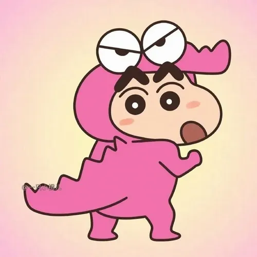 Meme biểu cảm Shin mắt nhỏ bật lên nét nghịch hợp trò pha