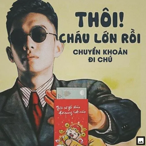 Meme hài ăn Tết vừa vui vẻ vừa áp lực