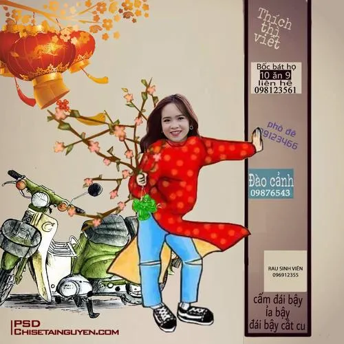 Ảnh vui Tết Nguyên Đán về cảnh dọn nhà đón Tết