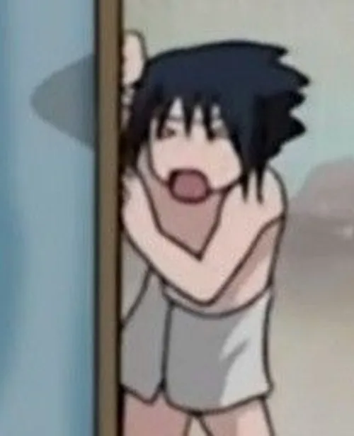 Ảnh meme vui bóng tối Konoha im lặng khó đoán làm Naruto nổi cáu.