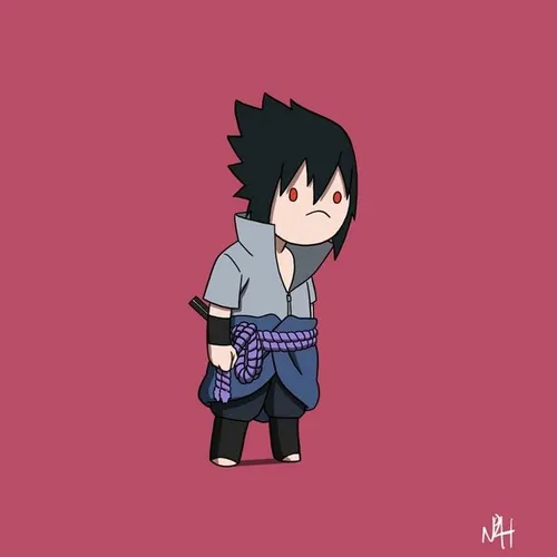 Meme hài Uchiha Sasuke liếc nghiêm khiến Suigetsu bật cười bất lực.
