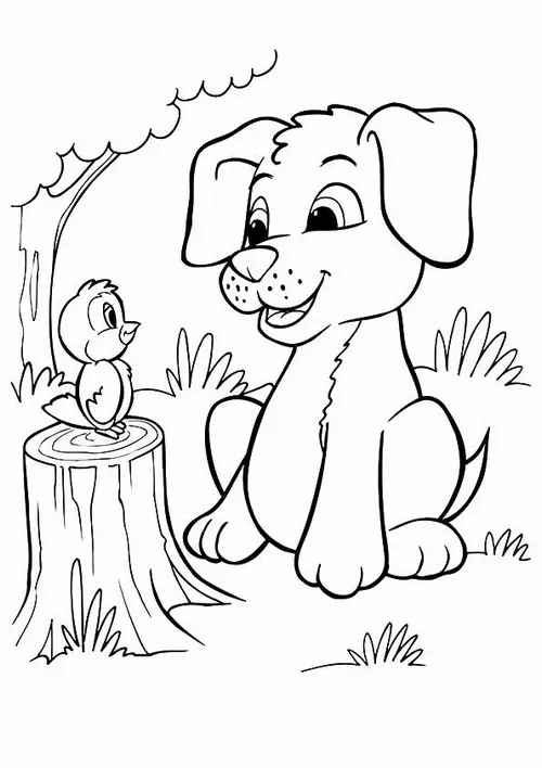 46 Trang tô chó chibi lưỡi thè tinh nghịch nhìn vui mắt