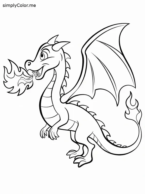 33 Trẻ học tô màu rồng con vừa nở vảy mềm