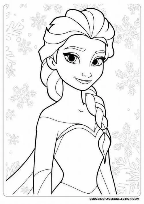 15 Hoạt động tô màu công chúa Elsa gắn kết gia đình