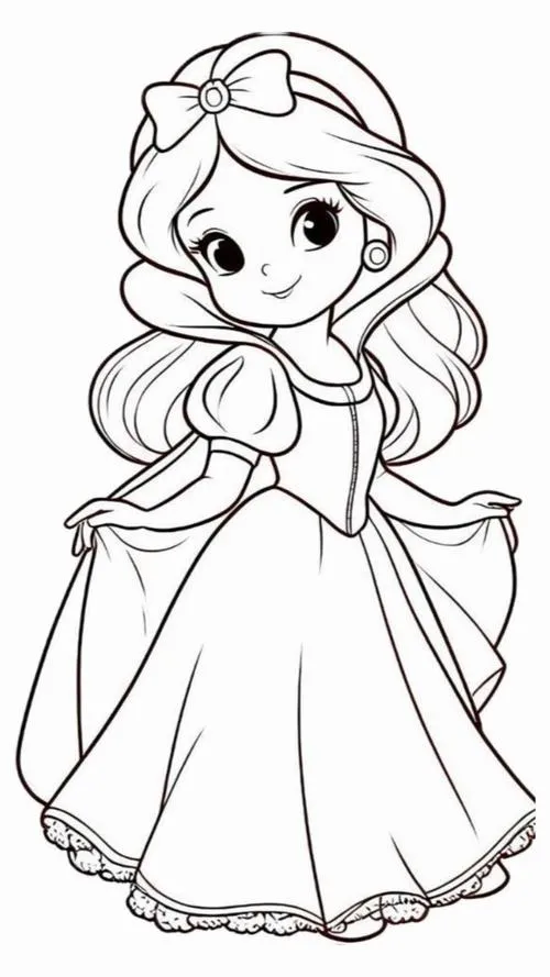 12 Tranh bé tập tô Elsa với phép thuật băng tuyết lung linh