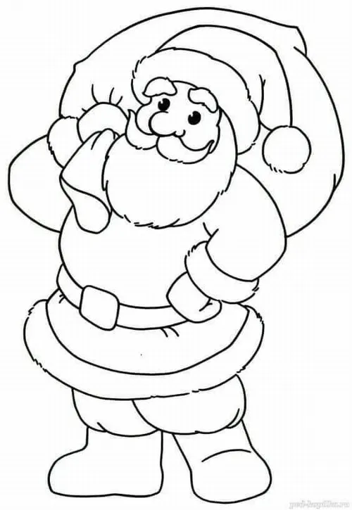 20 Trẻ học tô màu ông Noel và cây thông lung linh ánh đèn