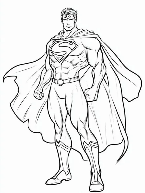 18 Tờ giấy tô màu Superman đáp đất tạo sóng bụi cho trẻ 4 tuổi