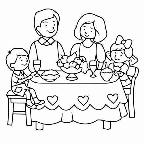 28 Tranh tô màu múa lân trước cửa nhà rộn ràng tiếng trống