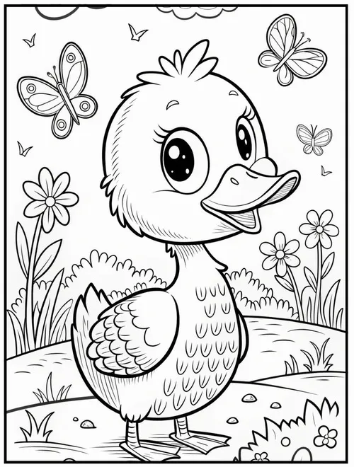 6 Tô màu con vịt và khám phá bài học cảm xúc nhẹ nhàng