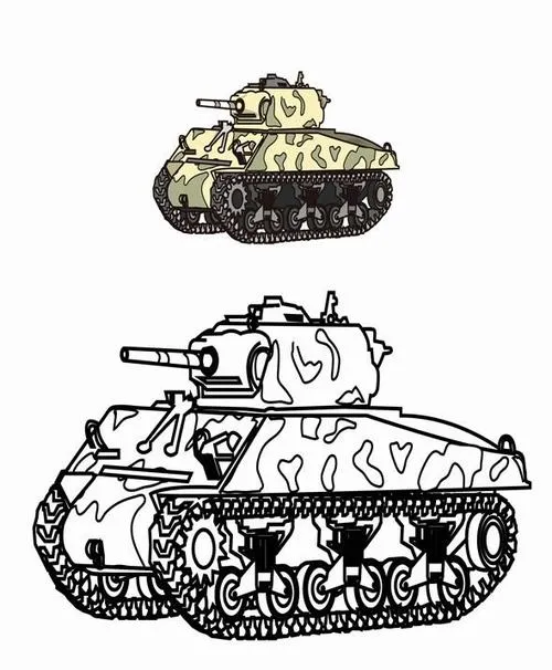 Bé tập tô xe tăng bánh xích to nhìn là thấy ngầu liền