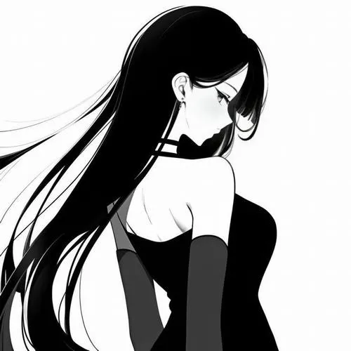 Ảnh đại diện cá nhân trắng đen gu thẩm mỹ tinh tế.