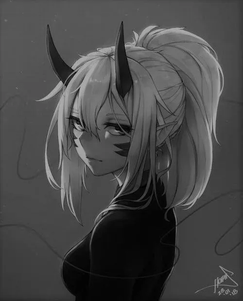 Ảnh đại diện đen trắng chi tiết da, độ nét gương mặt cao.