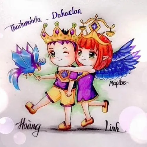 Ảnh đại diện Avatar 2 phong cách hiện đại trong thành phố ảo