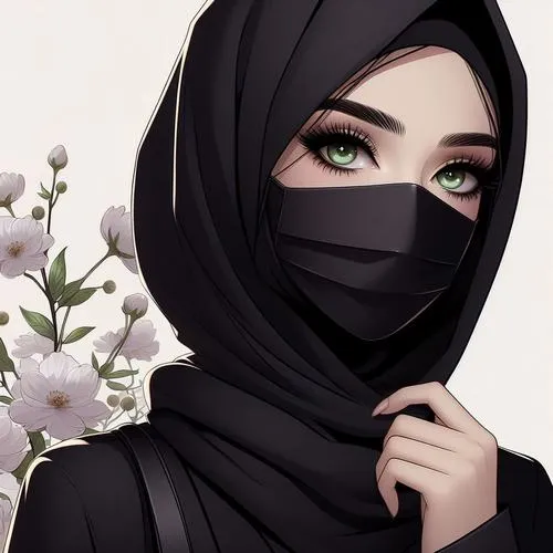 Ảnh đại diện nữ che mặt lựa chọn an toàn cho người thích sự riêng tư