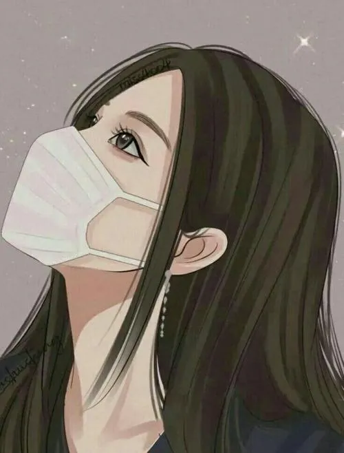 Ảnh avatar ngầu giấu mặt trong dark mood, độ nét vừa.