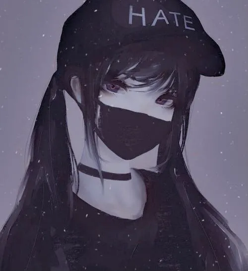 Avatar dễ thương giấu mặt trong phong cách minimal portrait.