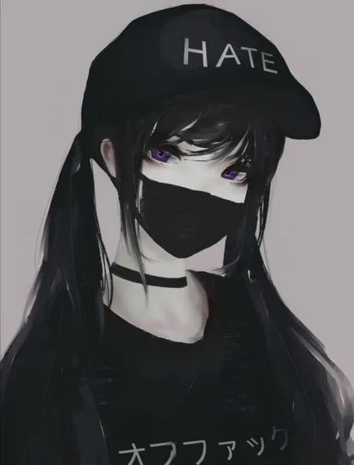 Ảnh đại diện cá nhân đeo khẩu trang nhấn ánh mắt, trầm.