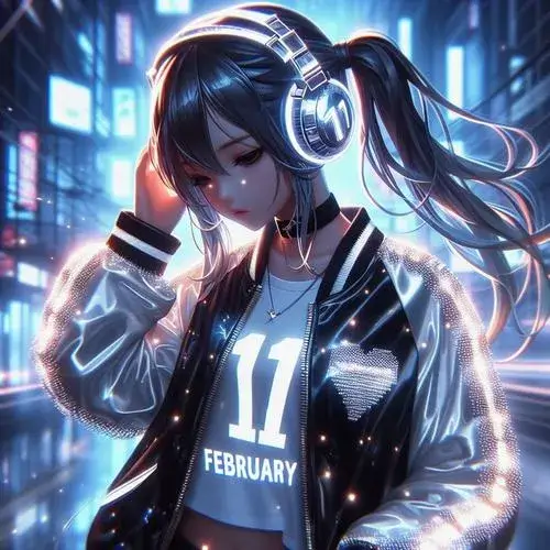 Ảnh profile cô nàng thể hiện màu sắc ảnh phản ánh mood lạnh buồn.