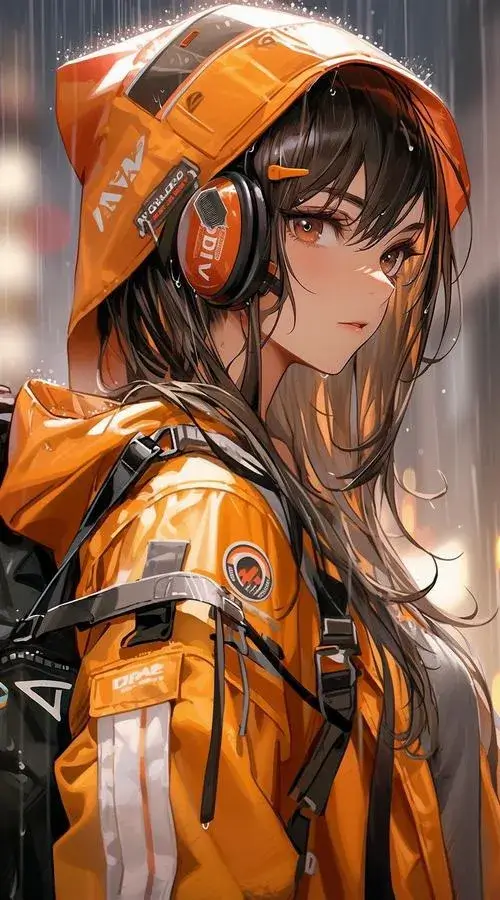 Avatar con gái đeo tai nghe và cách thể hiện thế giới riêng tinh tế