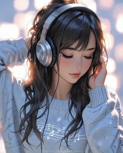 Hình đại diện phái nữ theo ảnh profile nghệ đầy chiều sâu.