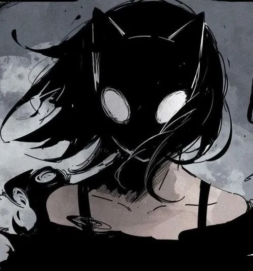 Hình avatar cute nữ mũ len, kín mặt, cảm xúc trầm, hậu kỳ nhẹ.