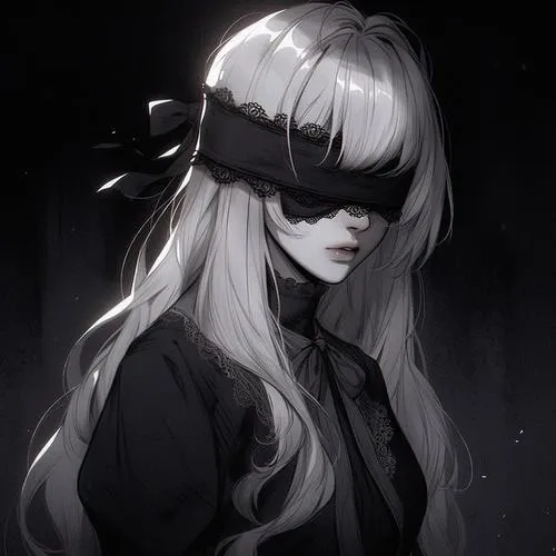 Ảnh profile cô nàng đội mũ, lấp ló, độ tương phản thấp nghệ.