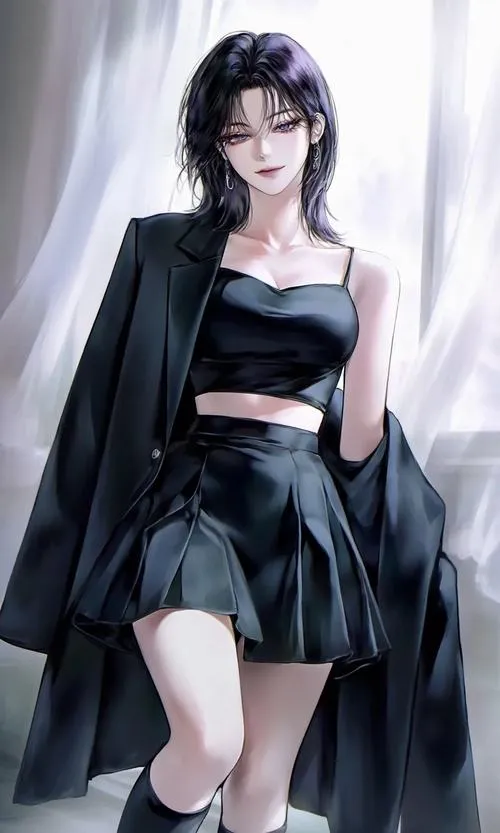 Ảnh hiển thị Street style tóc ngắn màu sắc trầm rất cá tính.