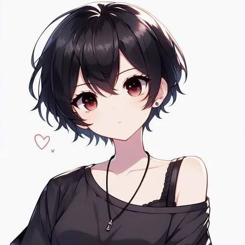 Avatar dễ thương tóc ngắn phụ kiện ít nhưng rất cuốn.