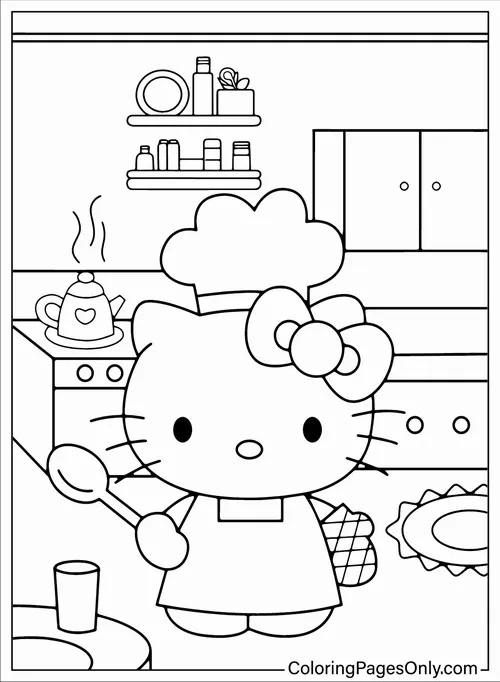 25 Bức tranh tô Kuromi ngủ gật nhìn yêu cực kỳ.