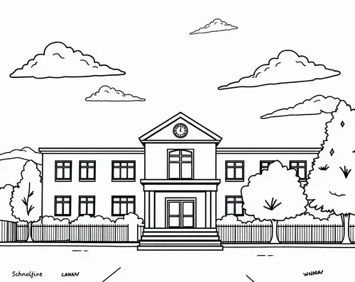 24 Hình vẽ tranh tô màu nhóm học sinh đang đọc sách