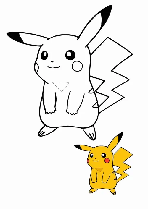 7 Gợi ý tô Pikachu thân vàng rực rỡ cho bé tự tin sáng tạo