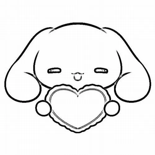 3 Mẫu tranh tô màu Cinnamoroll phong cách ngọt ngào