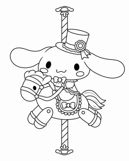 16 Trang tô màu Cinnamoroll Kuromi vui nhộn cho bé 3 tuổi