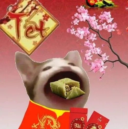 24 Meme chế chúc xuân với sắc thái vui vẻ tích cực