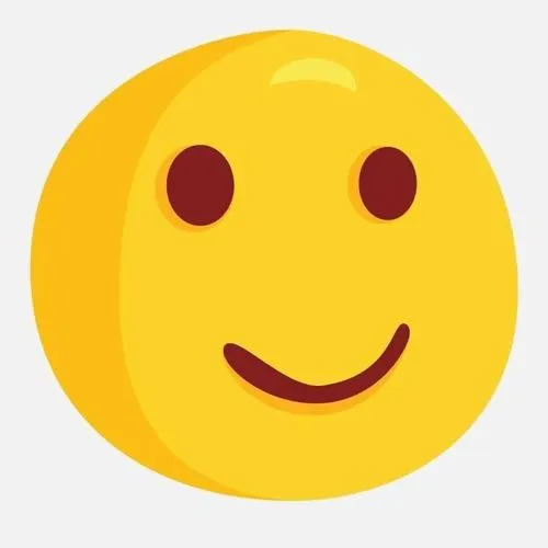 Emoji hài gương mặt khinh bỉ mang sắc thái tiêu cực nhẹ