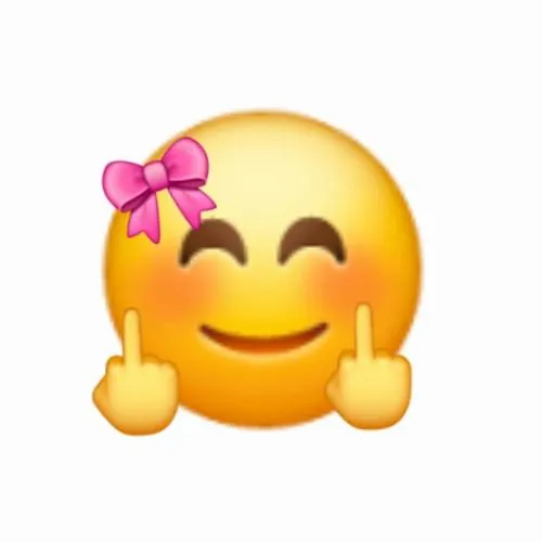 Ảnh hài icon khinh thường thể hiện thái độ trịch thượng