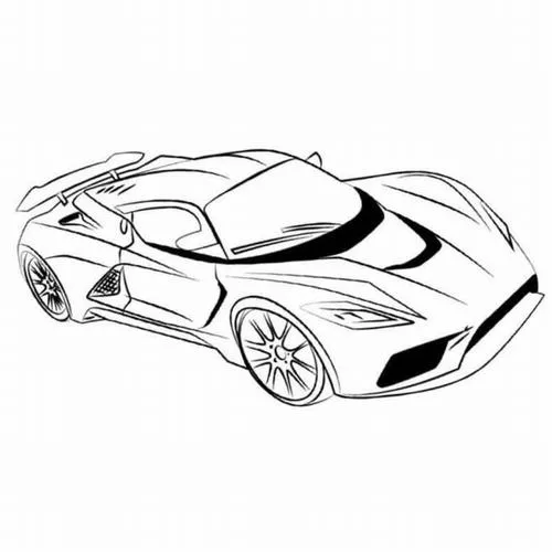 Tô màu sáng tạo xe tốc độ McLaren cho bé 5 tuổi