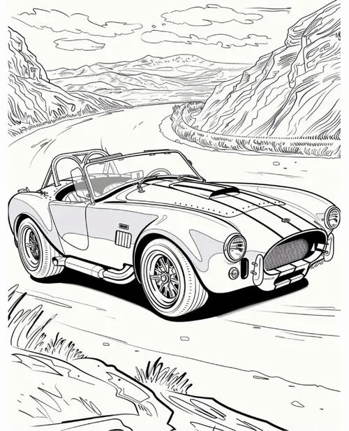 Trẻ học tô màu xe hiệu suất cao cho trẻ 6 tuổi