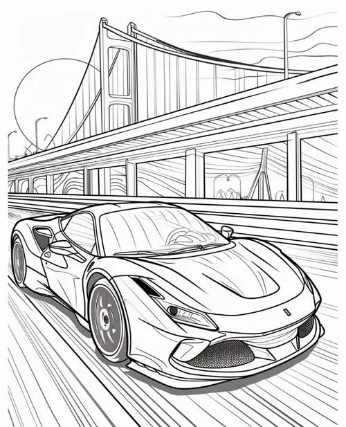 Cách tô xe thể thao mâm hợp kim và khe gió