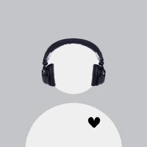 Hình profile trắng không gương mặt biểu thị im lặng.